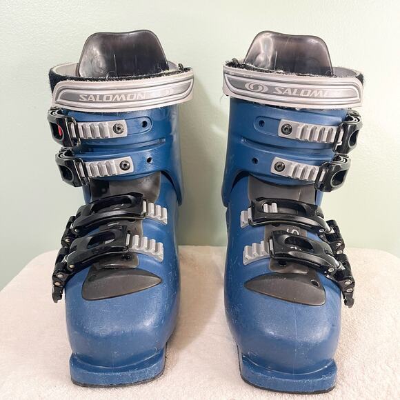 Salomon Women's Blue Snowboard Performa 5.0 Sports Winter Ski Boots Size 5.5 - Picture 16 of 16